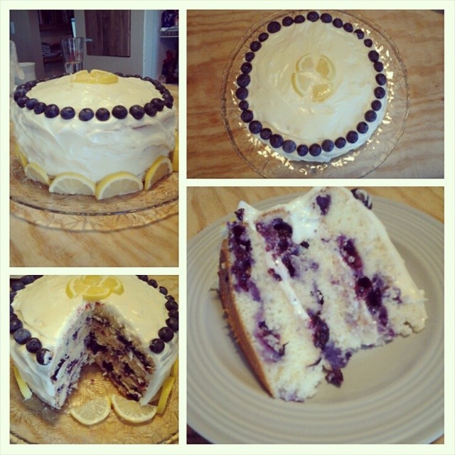 Blueberry-Lemon Cake