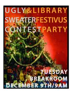 Ugly Sweater Contest poster14